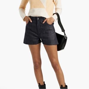 Jill Sander + Dark Wash Denim Shorts Size 27